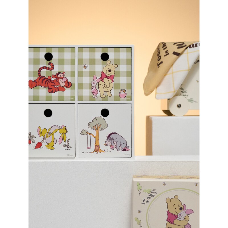 Sinsay - Organizér se zásuvkami Winnie the Pooh - bílá