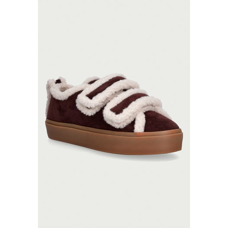 Inuikii Shearling Low Velcro sneakers boty dámské semišové