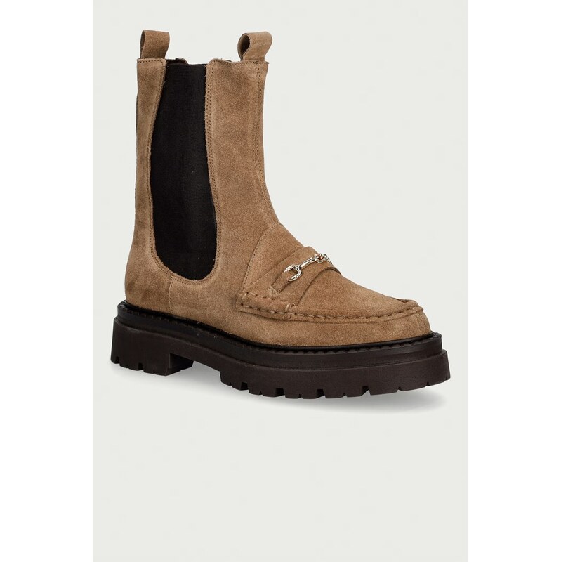 Steve Madden kotníkové boty dámské semišové Kasey
