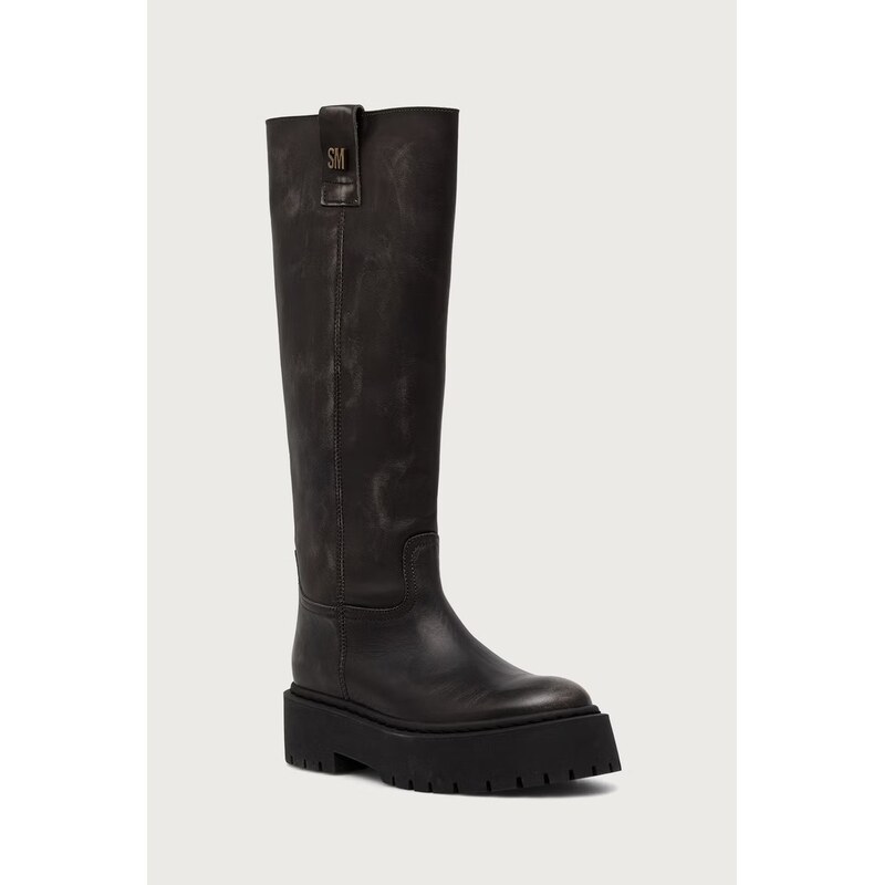 Steve Madden kozačky nad kolena dámské kožené Sonar
