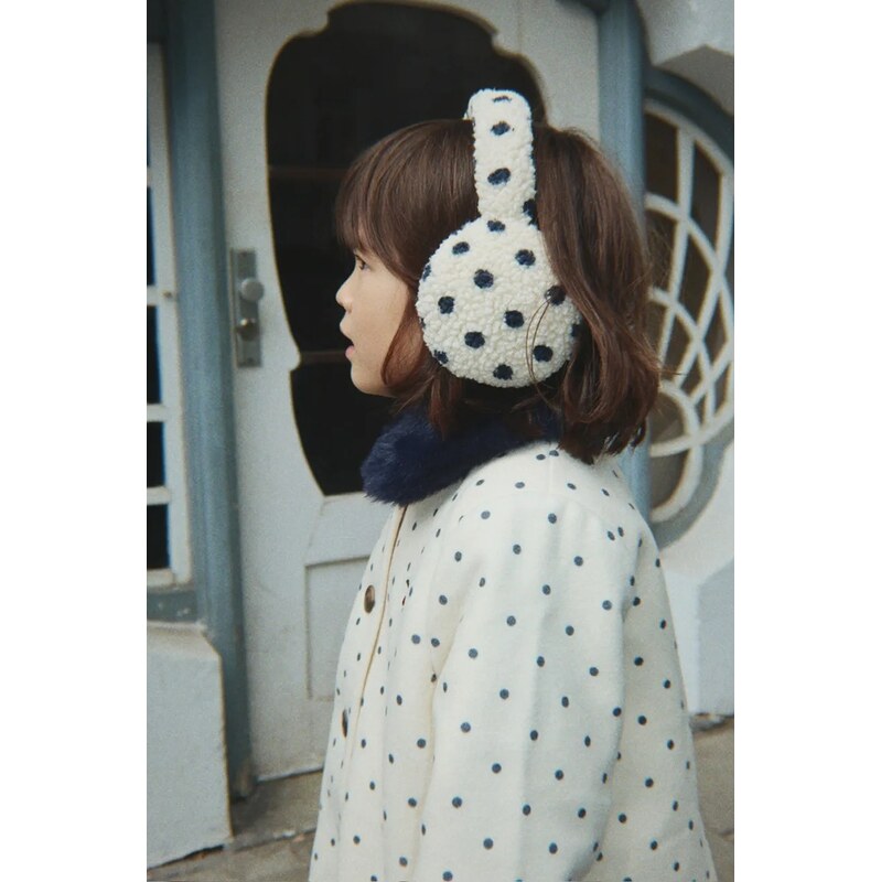 Konges Sløjd dětské JODY TEDDY EARMUFFS GRS