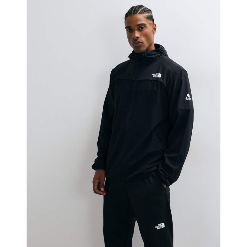 The North Face Mountain Athletics Ushba hooded jacket in black