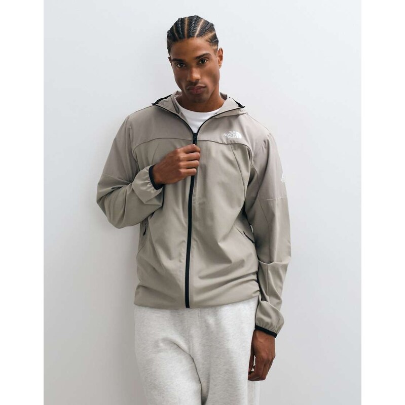 The North Face Mountain Athletics Ushba hooded jacket in stone