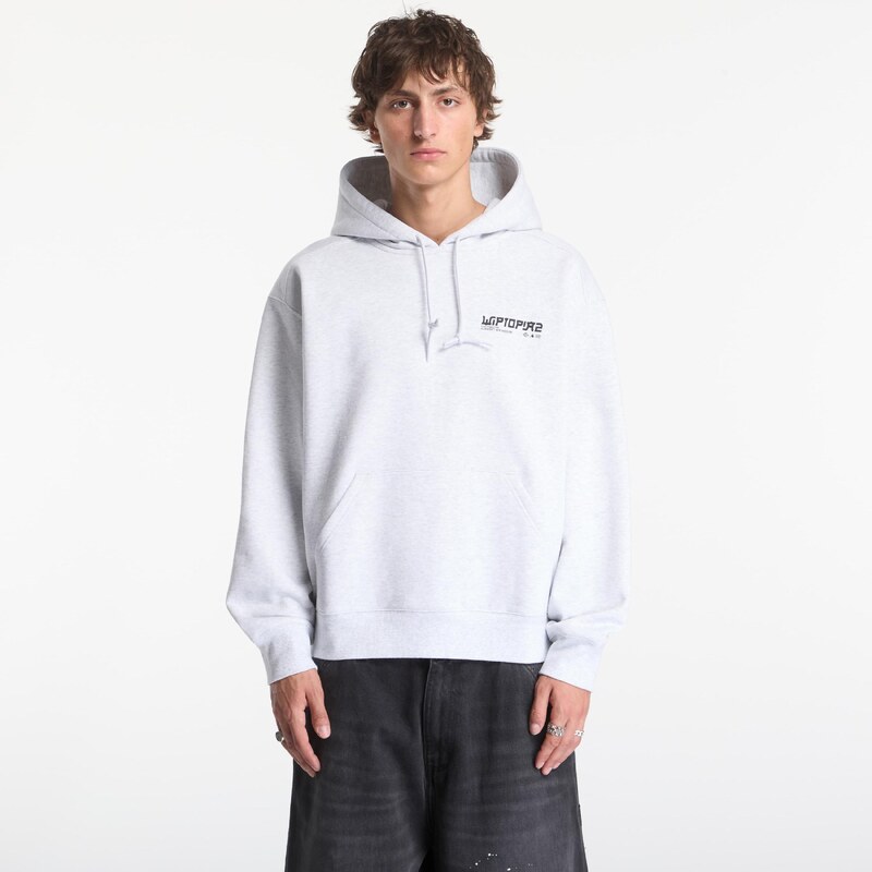 Mikina Carhartt WIP Hooded Wiptopia II Sweat UNISEX Ash Heather