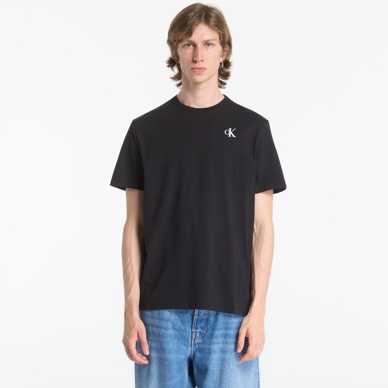 Tričko Calvin Klein Jeans Ss 30s Eu Calvin Kle Black S
