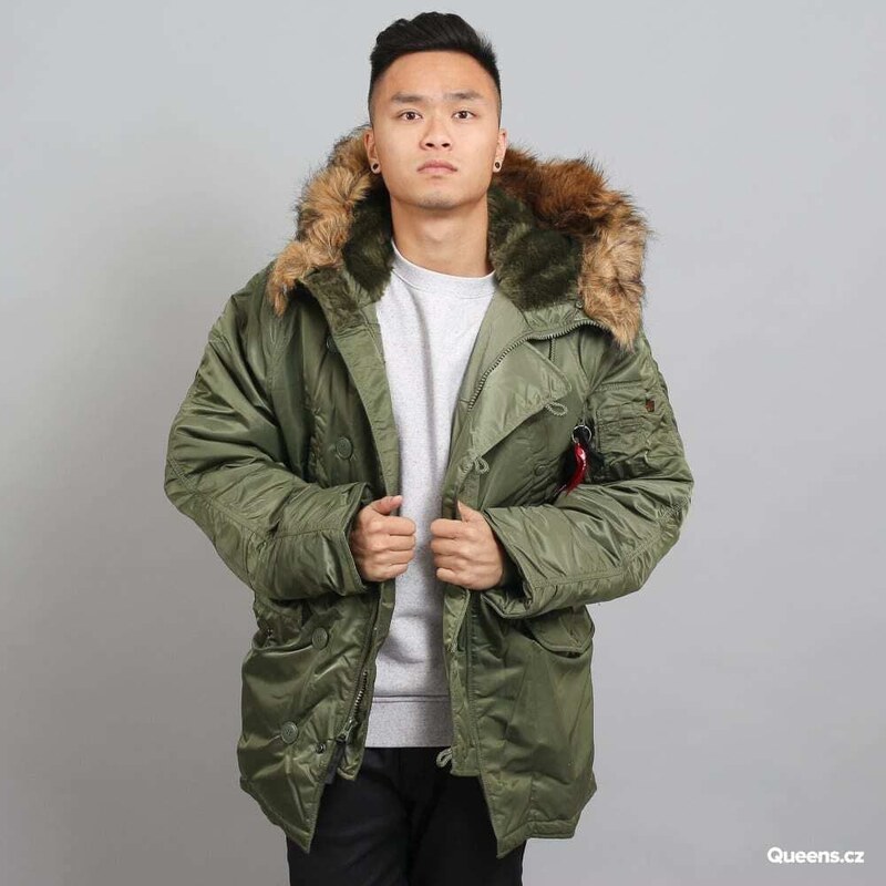 Bunda Alpha Industries N-3B Heritage Sage-Green XL