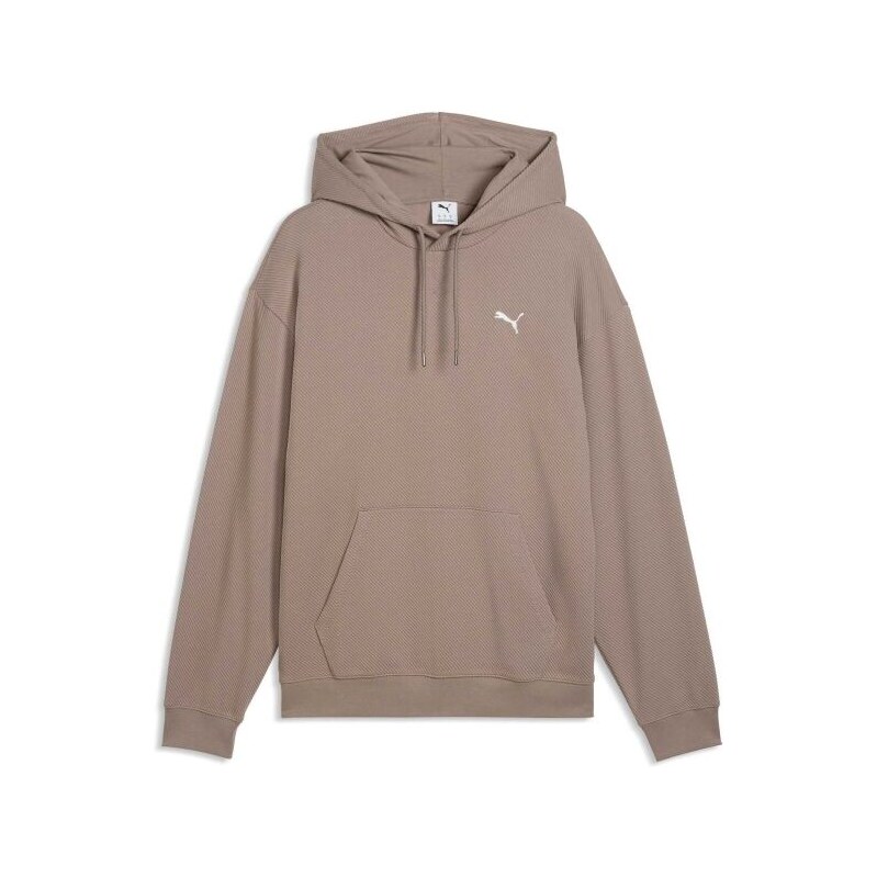 Puma ESSENTIALS ELEVATED RELAXED HOODIE Pánská mikina
