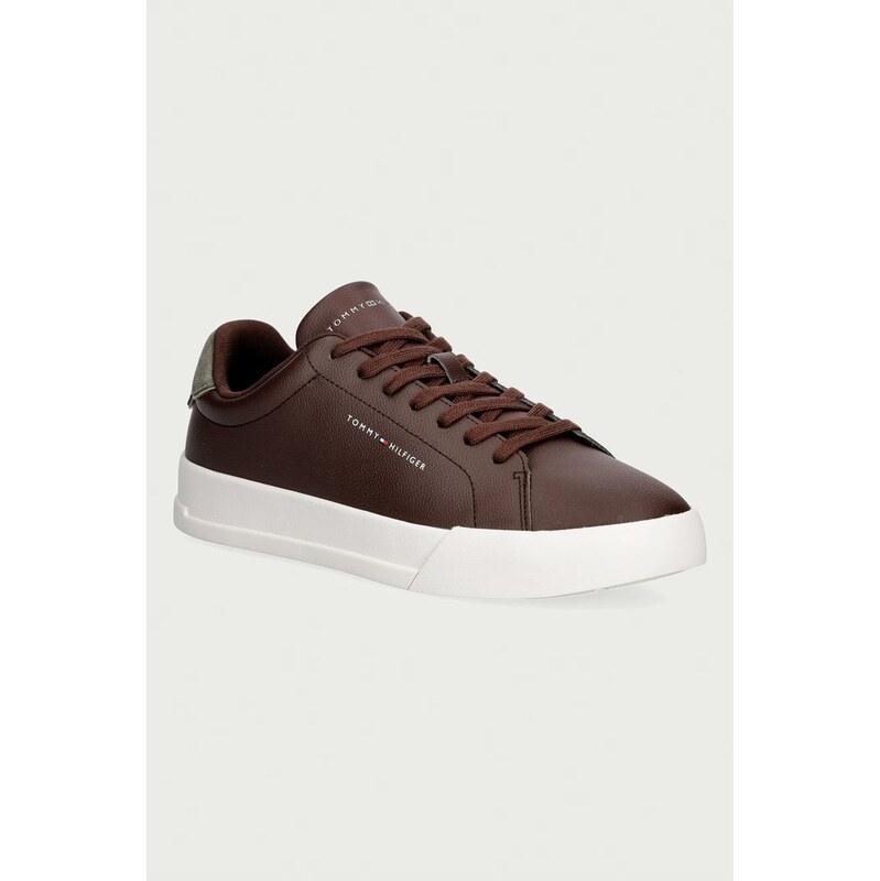Tommy Hilfiger TH COURT LTH DETAIL ESS sneakers boty pánské