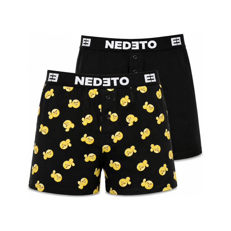 2PACK pánské trenky Nedeto vícebarevné (2NGV11)