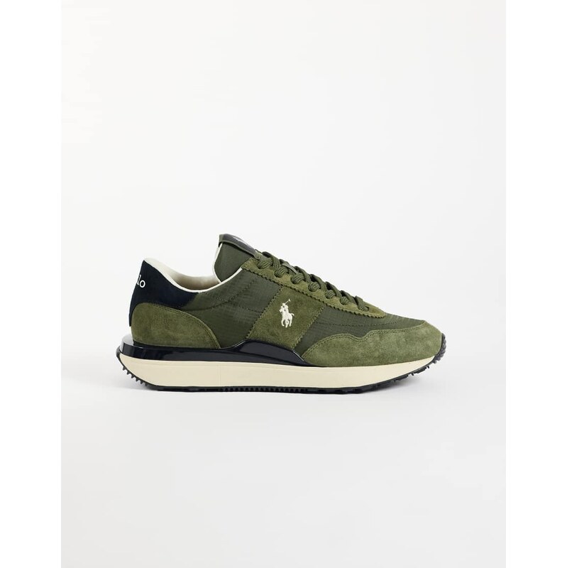 Polo Ralph Lauren low top tonal sneakers in green
