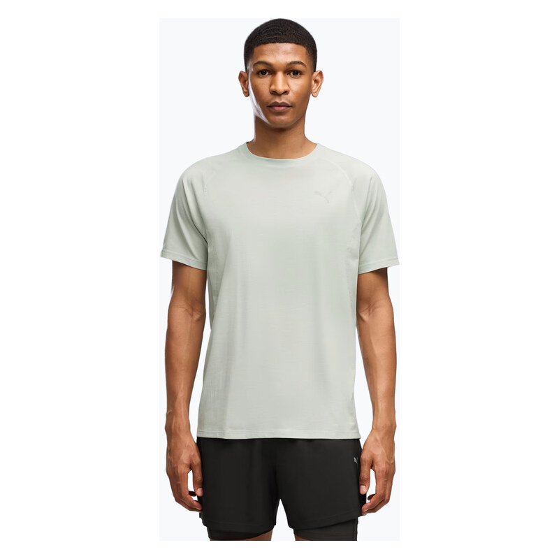 Pánské běžecké tričko PUMA Run Velocity Tee Tri-Blend creme de