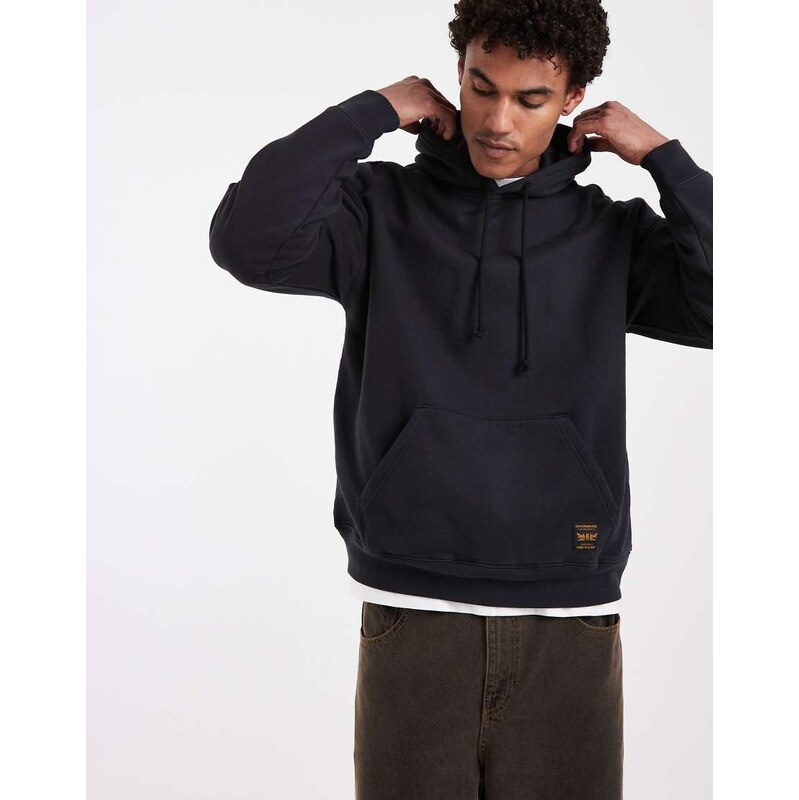 Levis workwear hoodie in black