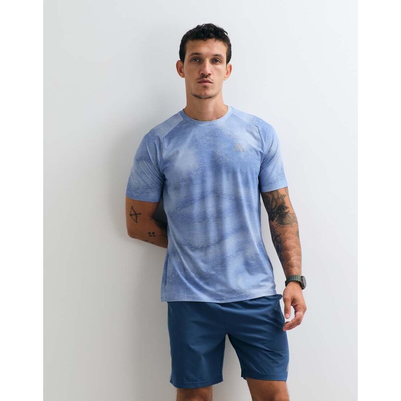 Montirex Haze t-shirt in blue effect