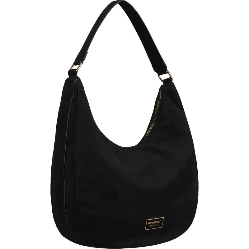 Dámská velká shopper kabelka Peterson – černá