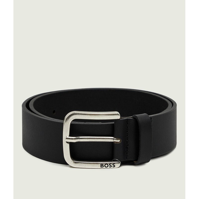BOSS BLACK Kůžoný opasek Janni