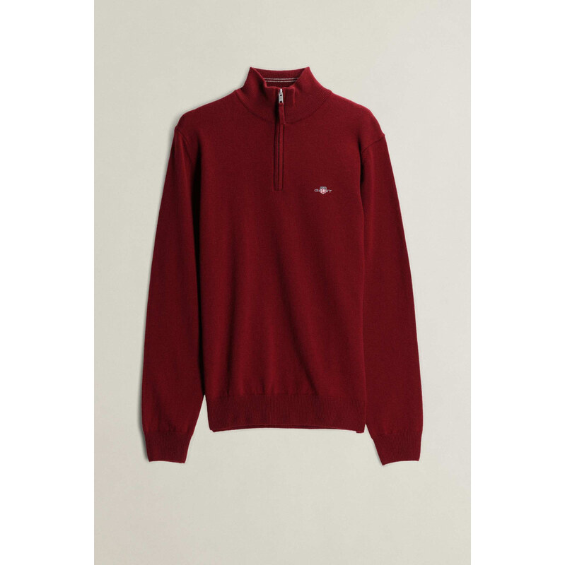 SVETR GANT SUPERFINE LAMBSWOOL HZ PLUMPED RED