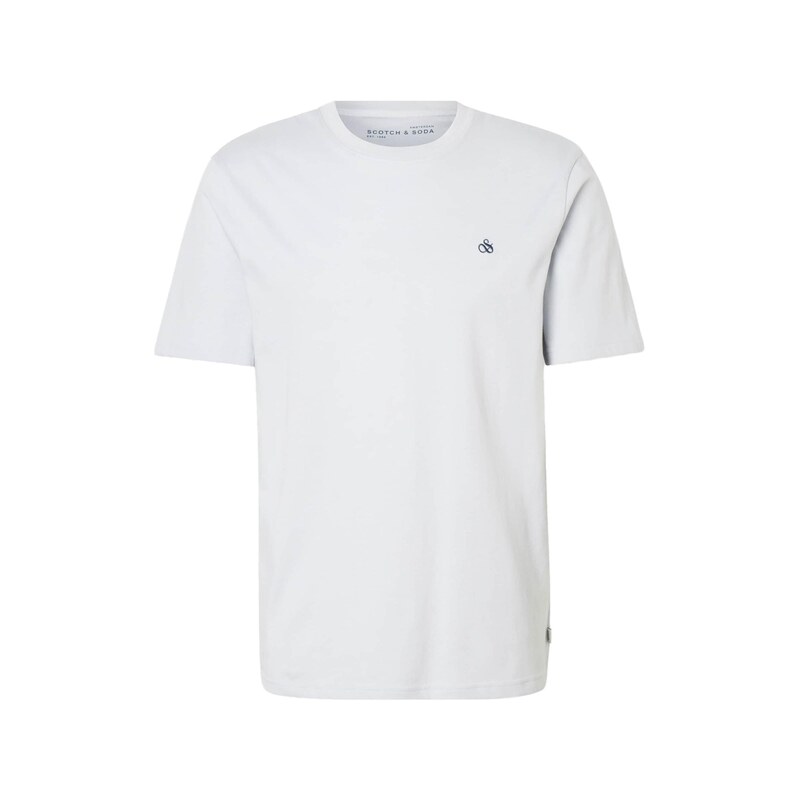 SCOTCH & SODA Tričko Seasonal Core bílá