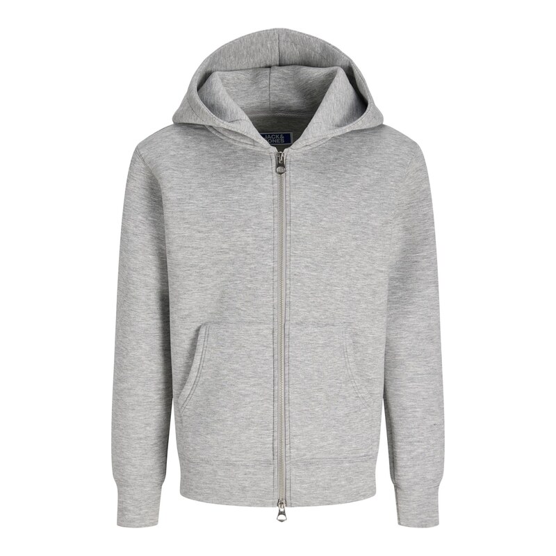 Jack & Jones Junior Mikina JCOLEGACY šedý melír