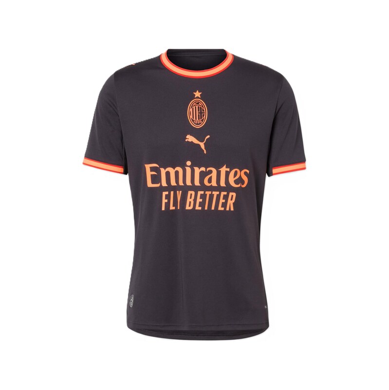 PUMA Trikot ACM Third béžová / antracitová / červená