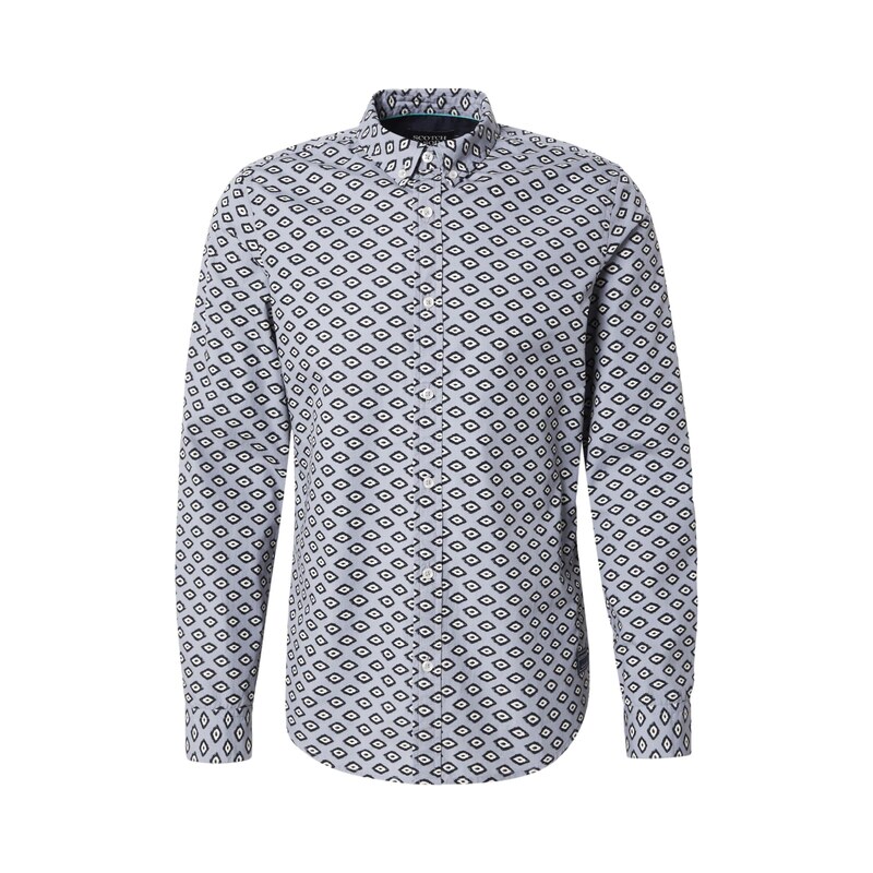 SCOTCH & SODA Košile námořnická modř / chladná modrá / bílá