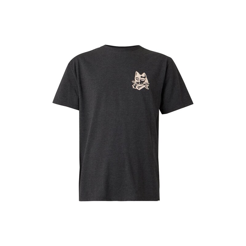 Volcom Tričko TASTY režná / černý melír