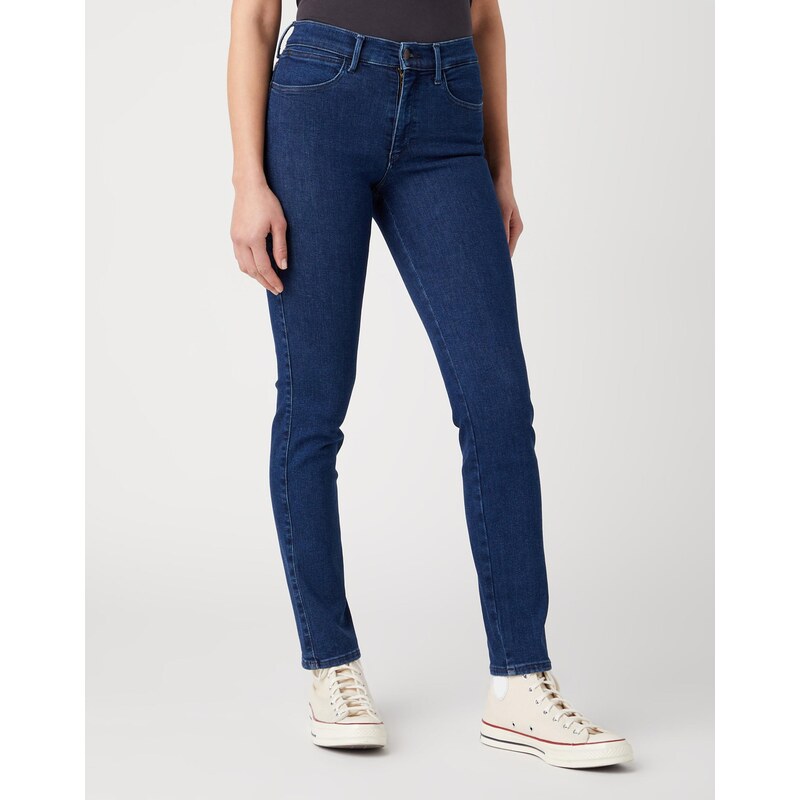 WRANGLER Džíny tmavě modrá