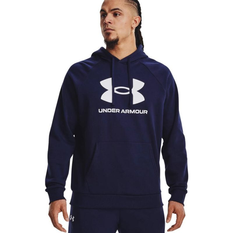 Pánská mikina Under Armour Rival Fleece Logo HD navy blue