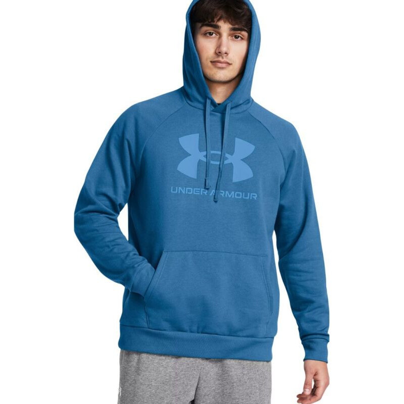 Pánská mikina Under Armour Rival Fleece Logo HD, modrá, 1379758,