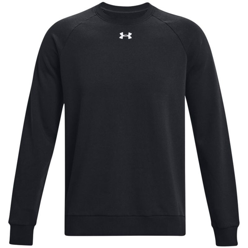 Pánská mikina Under Armour Rival Fleece Crew, černá, 1379755 001