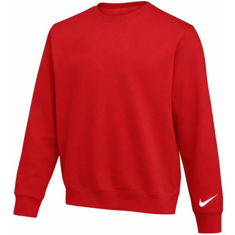 No name Pánská mikina Nike Park 26 Fleece Crew, červená, IO9039