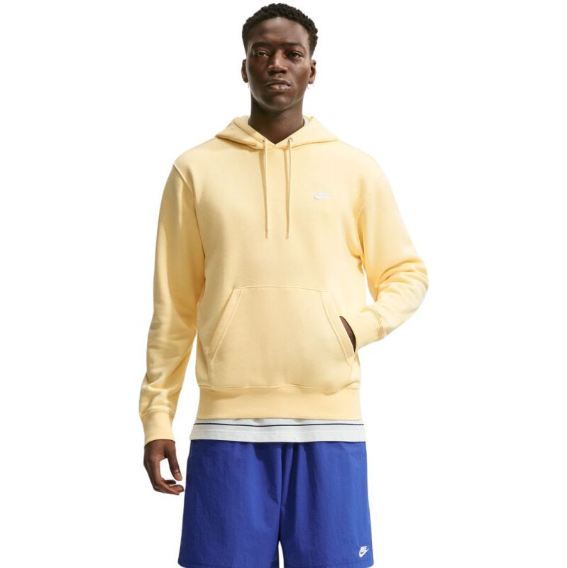 Pánská mikina Nike Club BB, žlutá, FN3859 722
