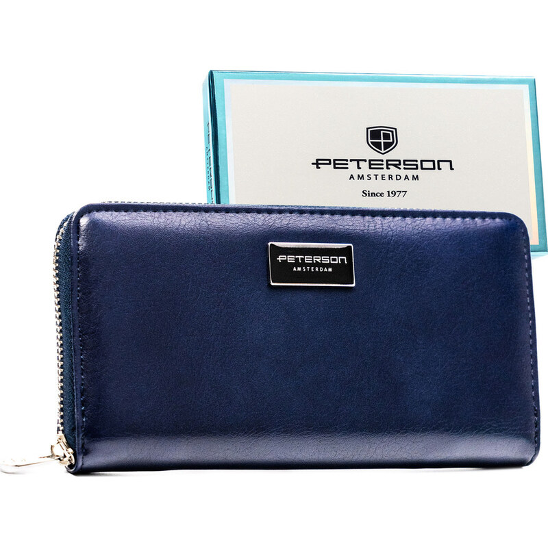 Dámská peněženka Peterson se zapínáním na zip a RFID ochranou –