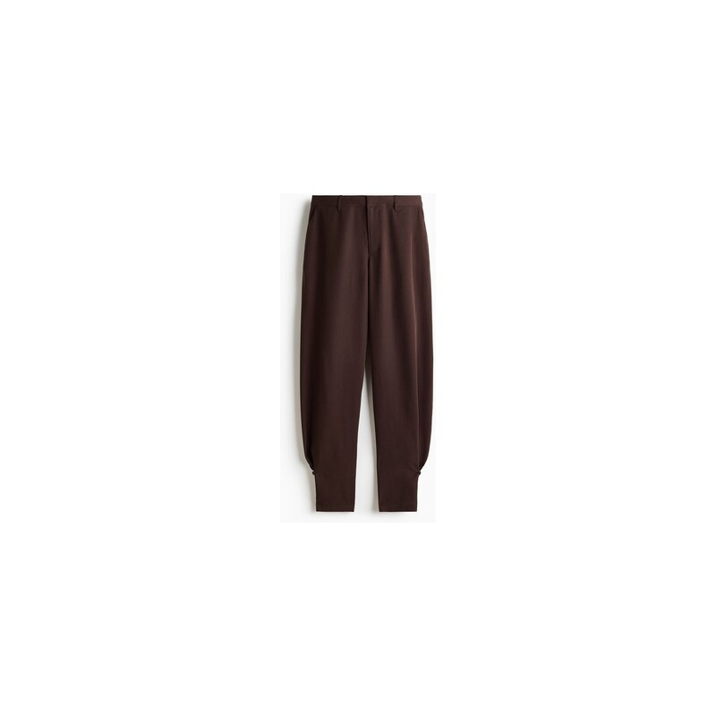 H&M - Tailored barrel trousers - Light Beige