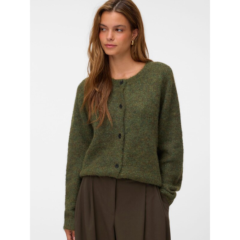 VERO MODA Kardigan VMNOVAH zelená
