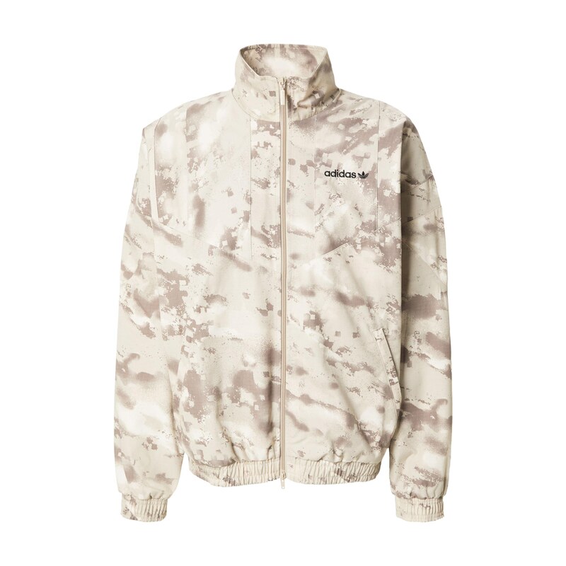 ADIDAS ORIGINALS Přechodná bunda brokátová / khaki / černá
