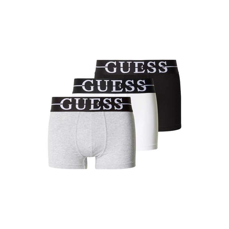 GUESS Boxerky JOE šedá / černá / bílá