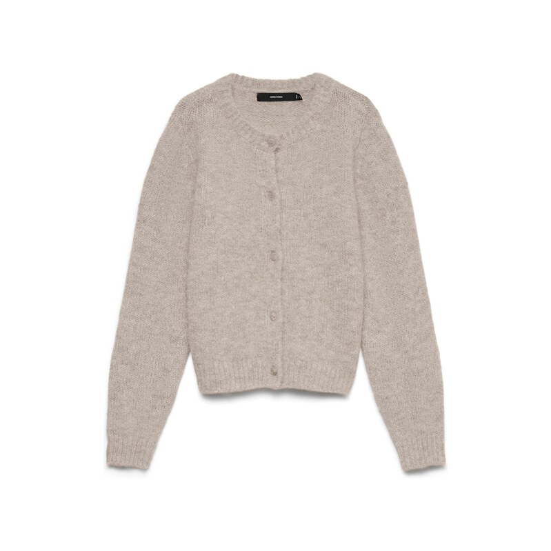 VERO MODA Kardigan VMNOVAH šedobéžová