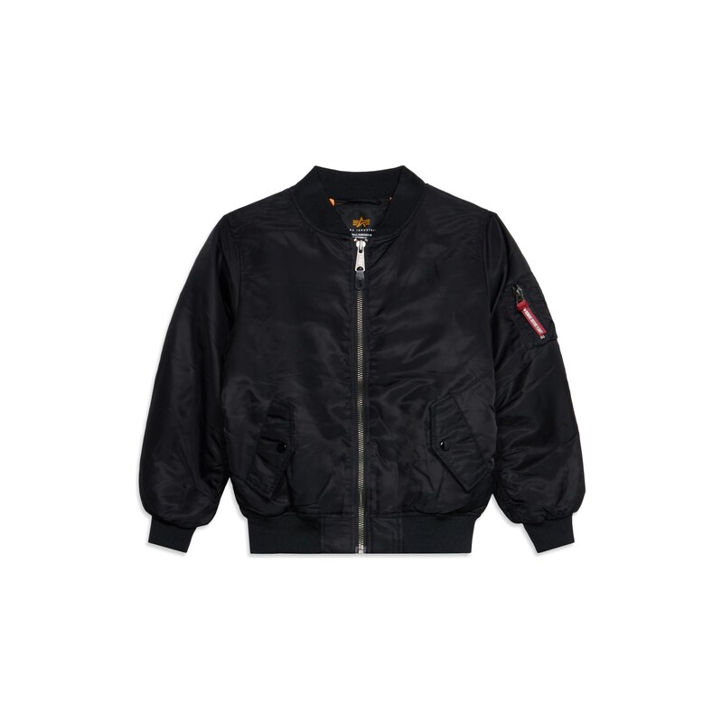 ALPHA INDUSTRIES Přechodná bunda MA-1 černá