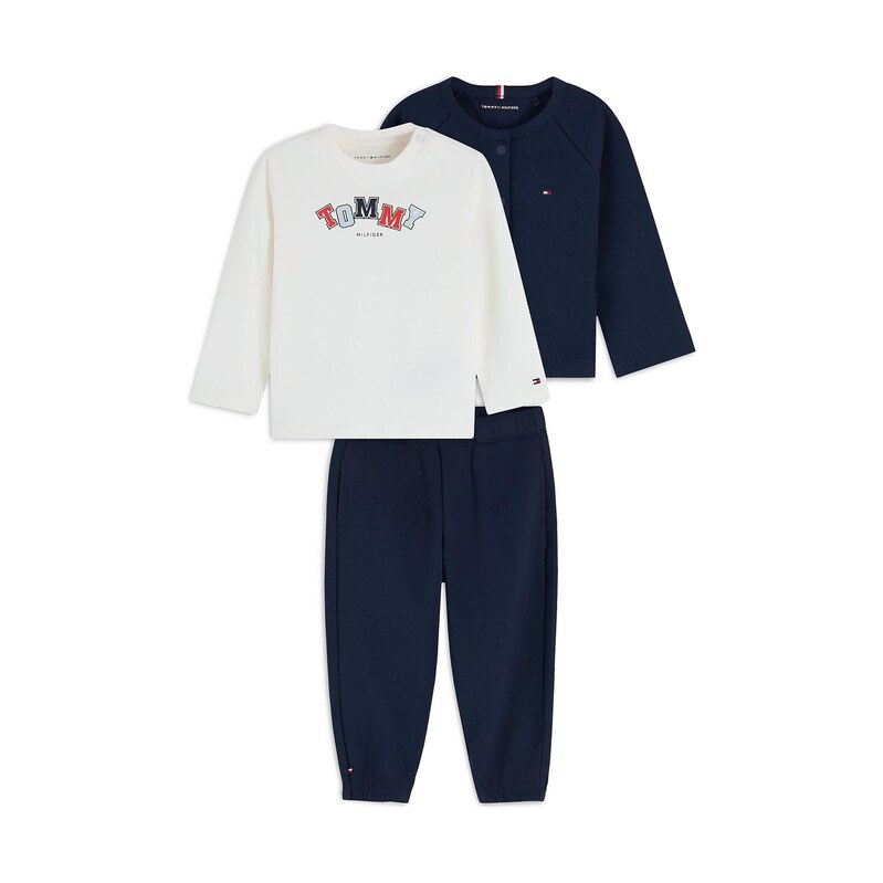 TOMMY HILFIGER Sada marine modrá / světlemodrá / červená / bílá