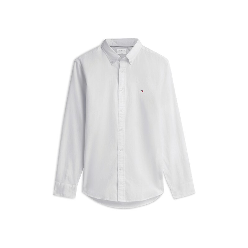 TOMMY HILFIGER Společenská košile Flex bílá