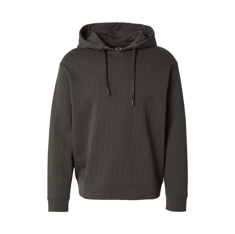 ARMANI EXCHANGE Mikina khaki / tmavě zelená