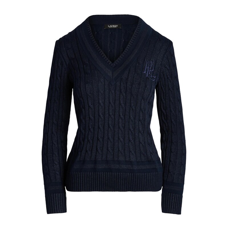 Lauren Ralph Lauren Petite Svetr námořnická modř