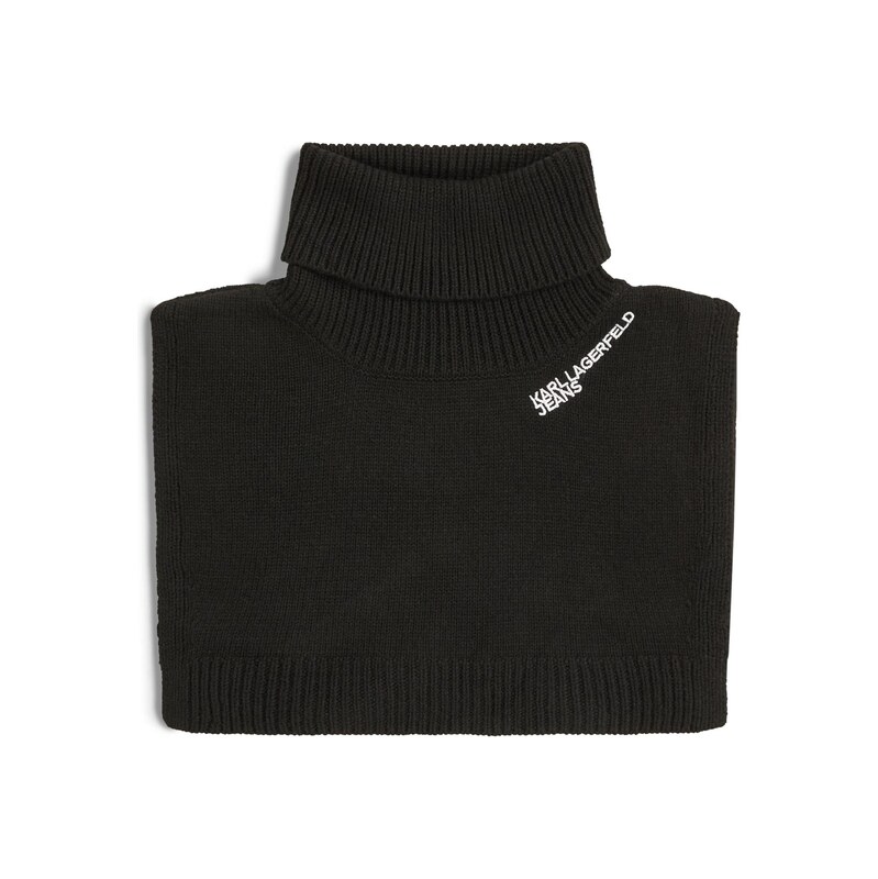 KARL LAGERFELD JEANS Šála černá / bílá