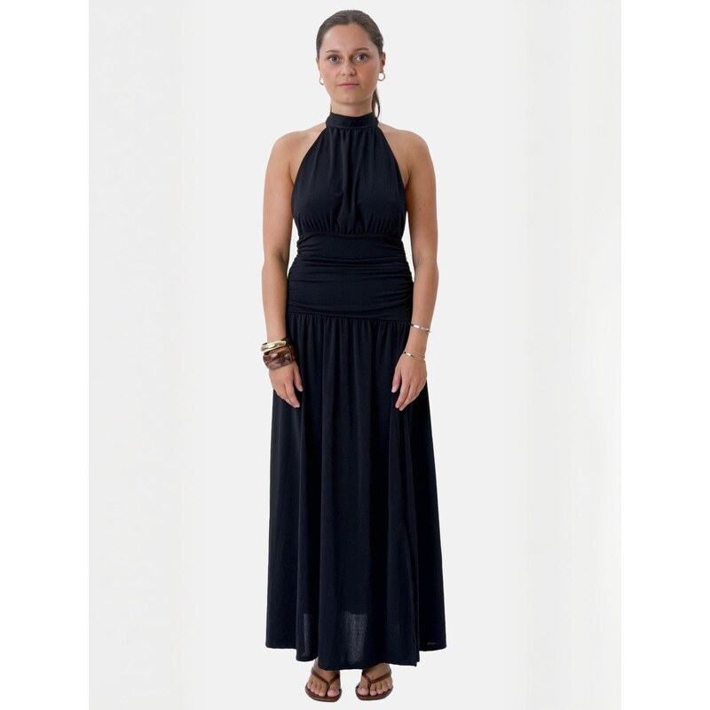 TEESHOPPEN Šaty  Olivia  černá