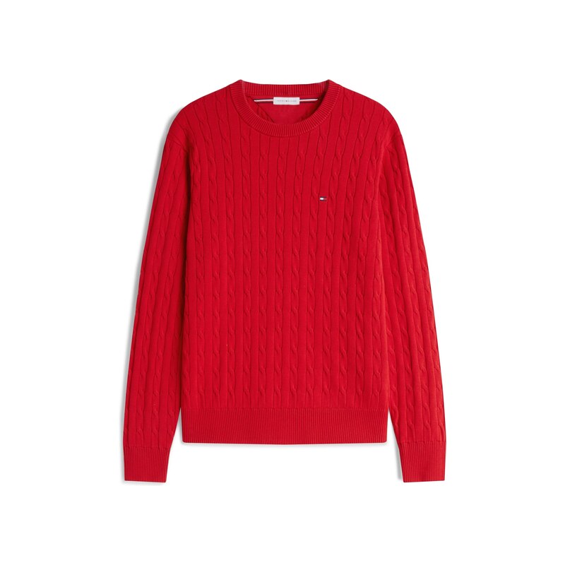 TOMMY HILFIGER Svetr CLASSIC červená