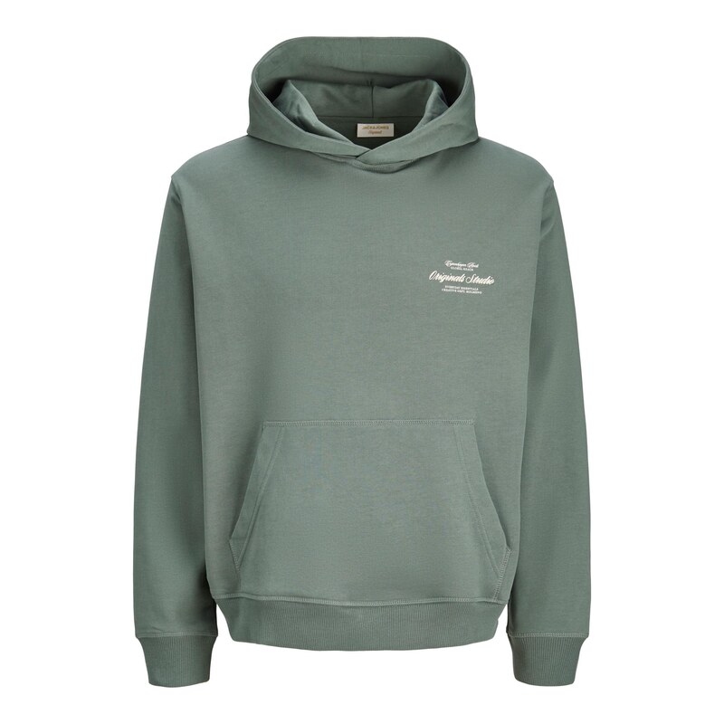 Jack & Jones Plus Mikina JORNORREBRO rákos / bílá