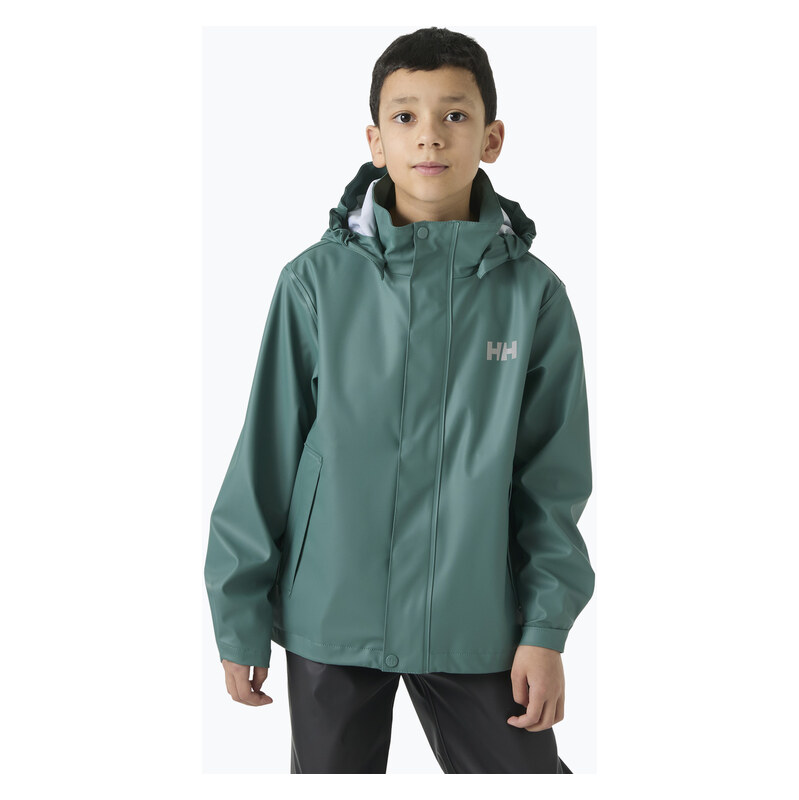 Dětská jachtařská bunda Helly Hansen Moss opal green