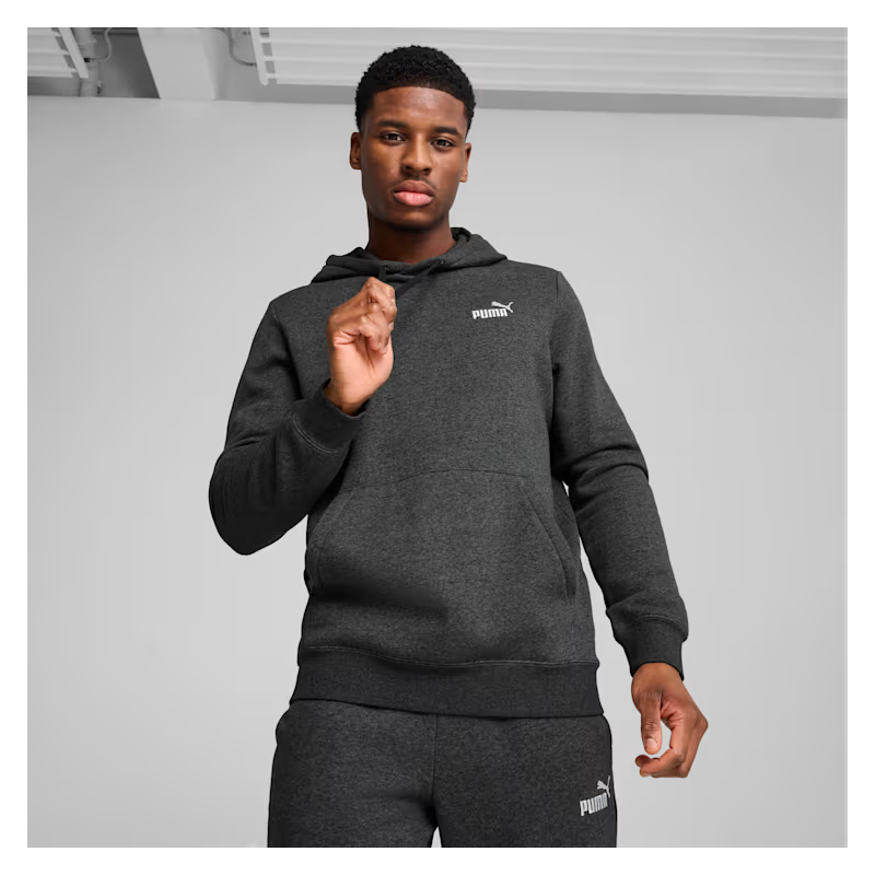 Puma ESS Small No. 1 Logo Hoodie FL GREY