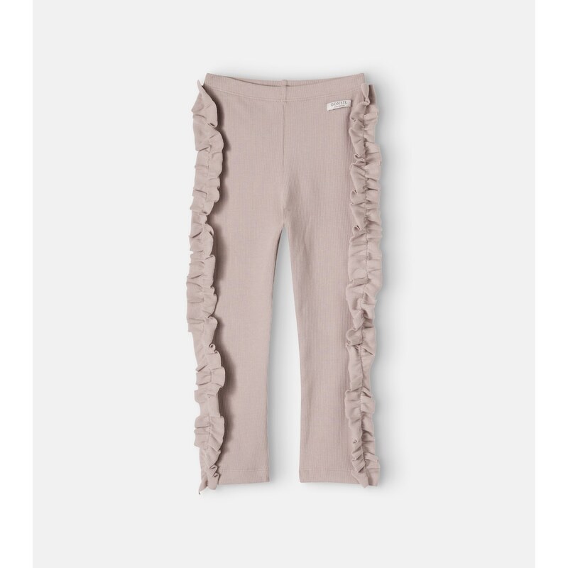 Donsje Audun ruffled cotton-blend leggings