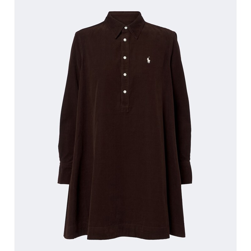 Polo Ralph Lauren Cotton corduroy minidress